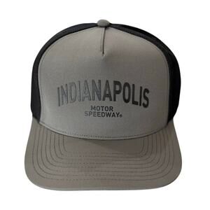 Indianapolis Motor Speedway Mesh Hat Gray / Black